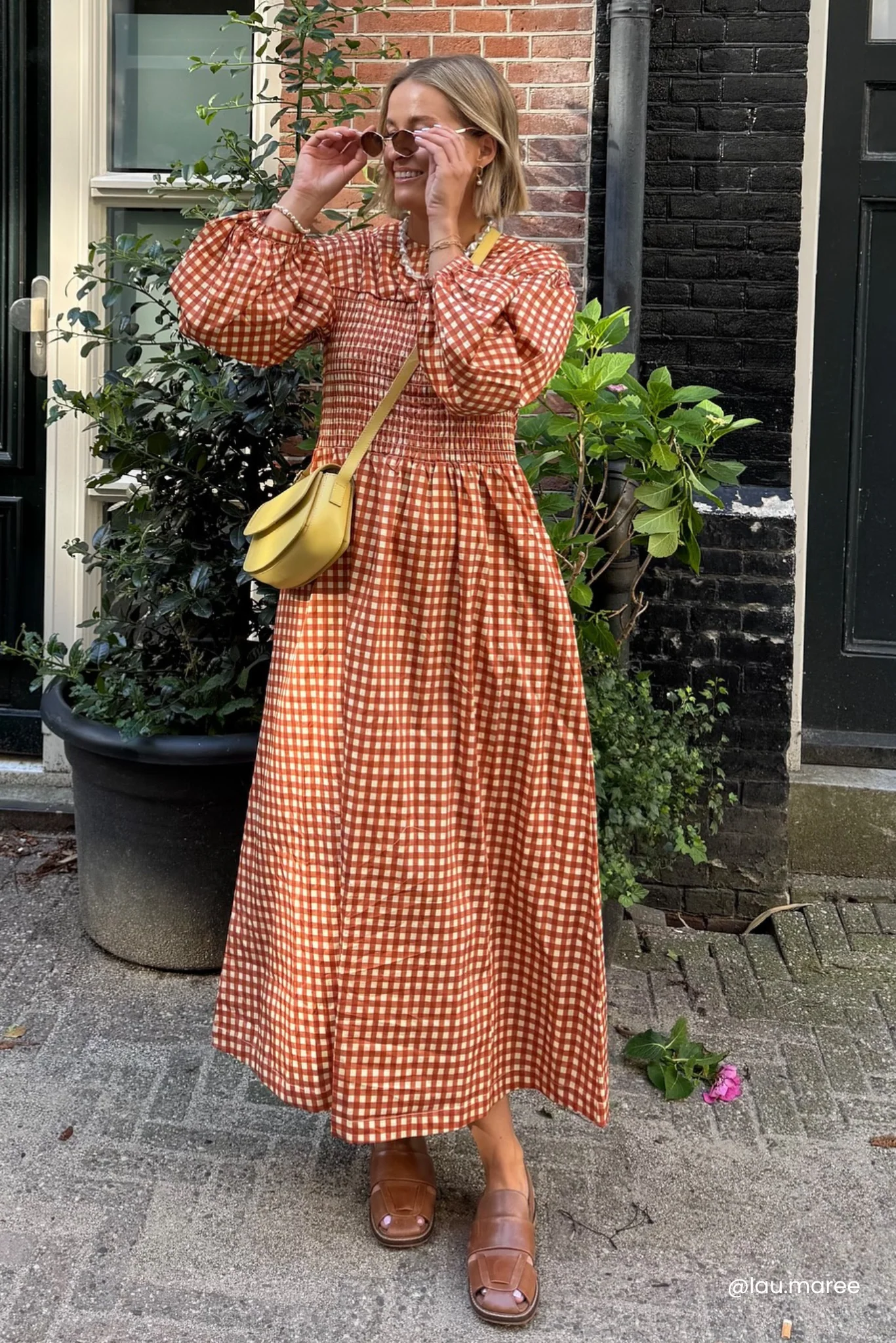 FABLE DRESS - HAYBELL GINGHAM - Hercitys
