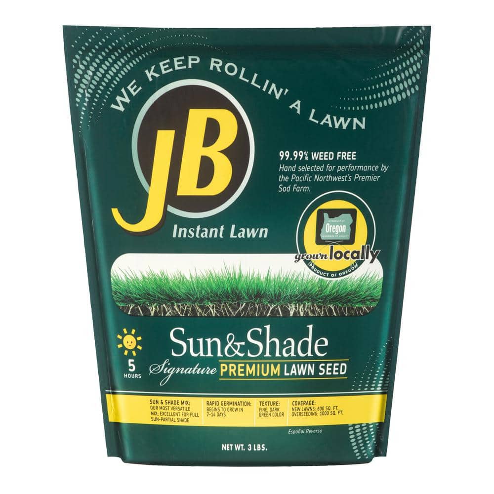 3 lbs. Sun and Shade Grass Seed - Hercitys