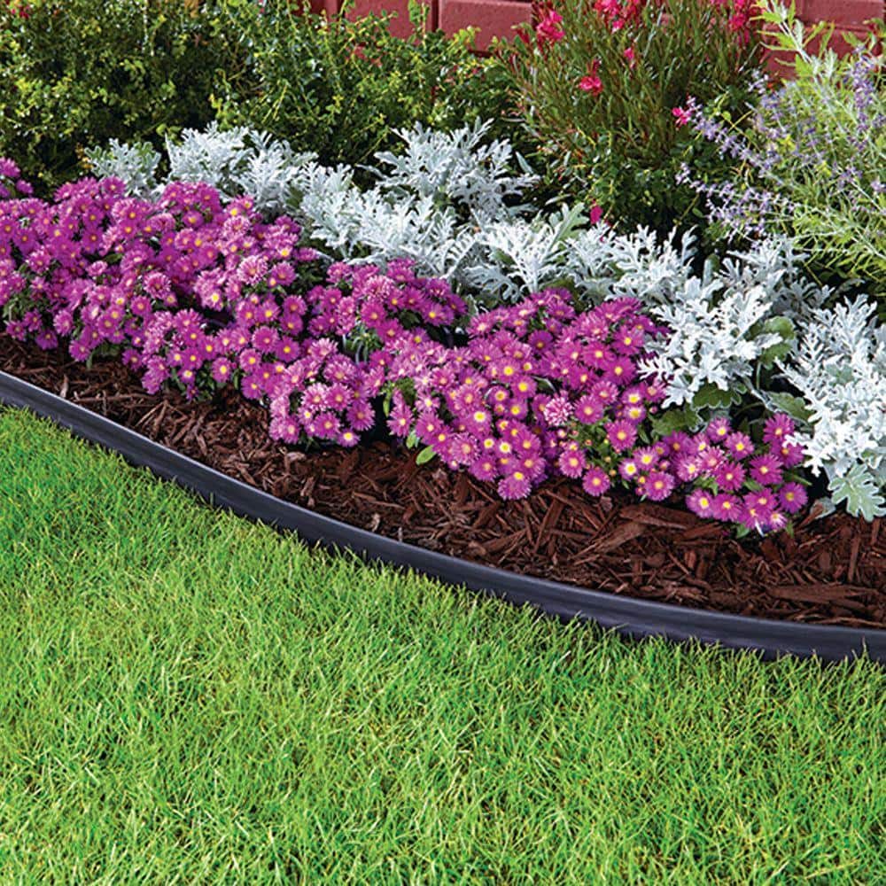 20 ft. No-Dig Plastic Landscape Edging Kit - Hercitys