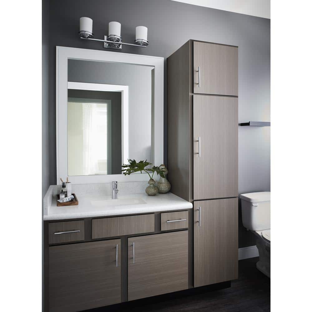 5 ft. x 12 ft. Laminate Sheet in Silver Riftwood Antimicrobial with Matte Finish - Hercitys