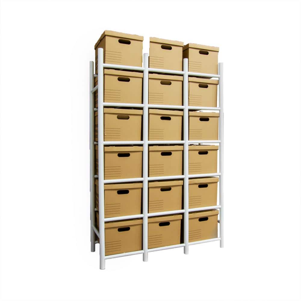 15 Gal. Bin Warehouse Rack 18 File Box - Hercitys