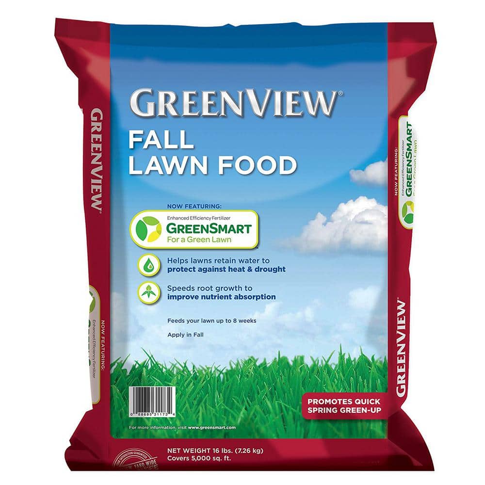 16 lbs. Fall Lawn Food, Covers 5,000 sq. ft. (22-0-10) - Hercitys