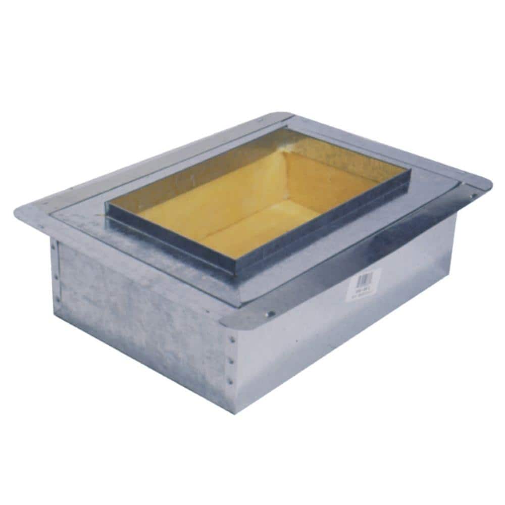 10 in. x 10 in. Duct Board Insulated Register Box – R6 - Hercitys