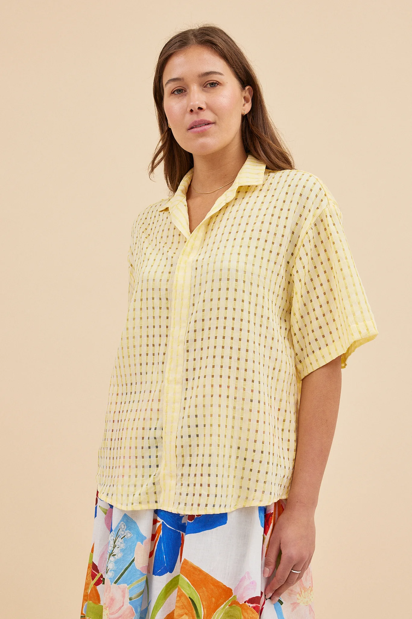 HOLIDAY SHIRT - SUNSHINE CHECK - Hercitys