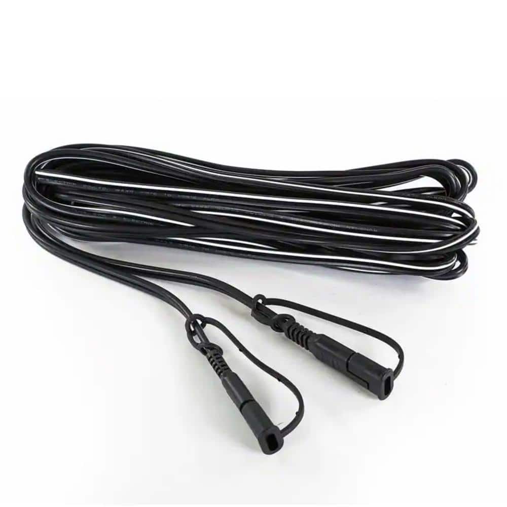 25 Foot Battery Charger Extension Cord with Quick-Connect Ends - Hercitys
