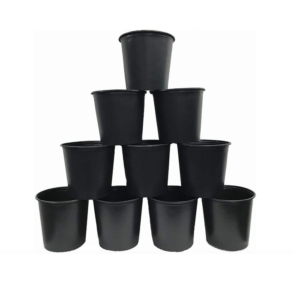 5 Gal. Nursery Trade Pots (4.02 Gal / 15.19 l) 10-Pack - Hercitys