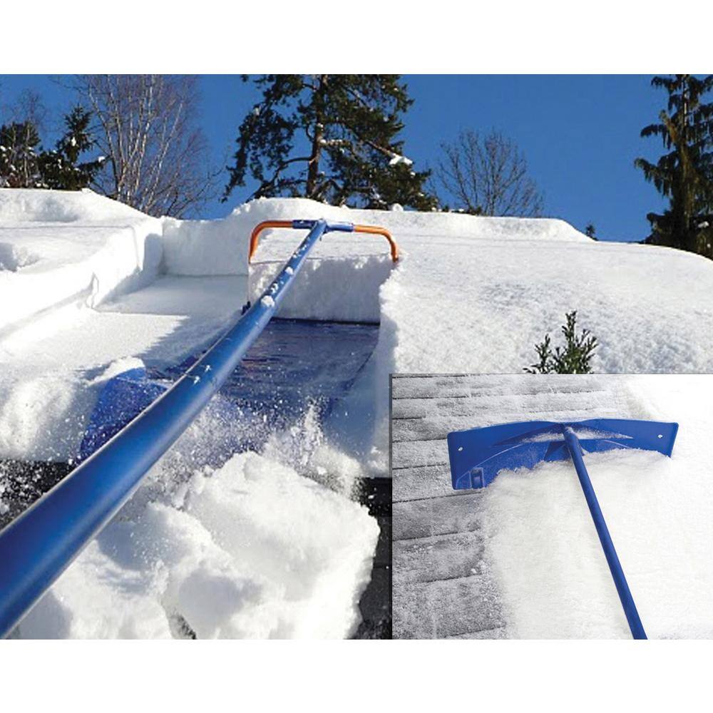 192 in. Handle 1000 Combo – 500 Roof Snow Removal System and SnowRake Deluxe - Hercitys