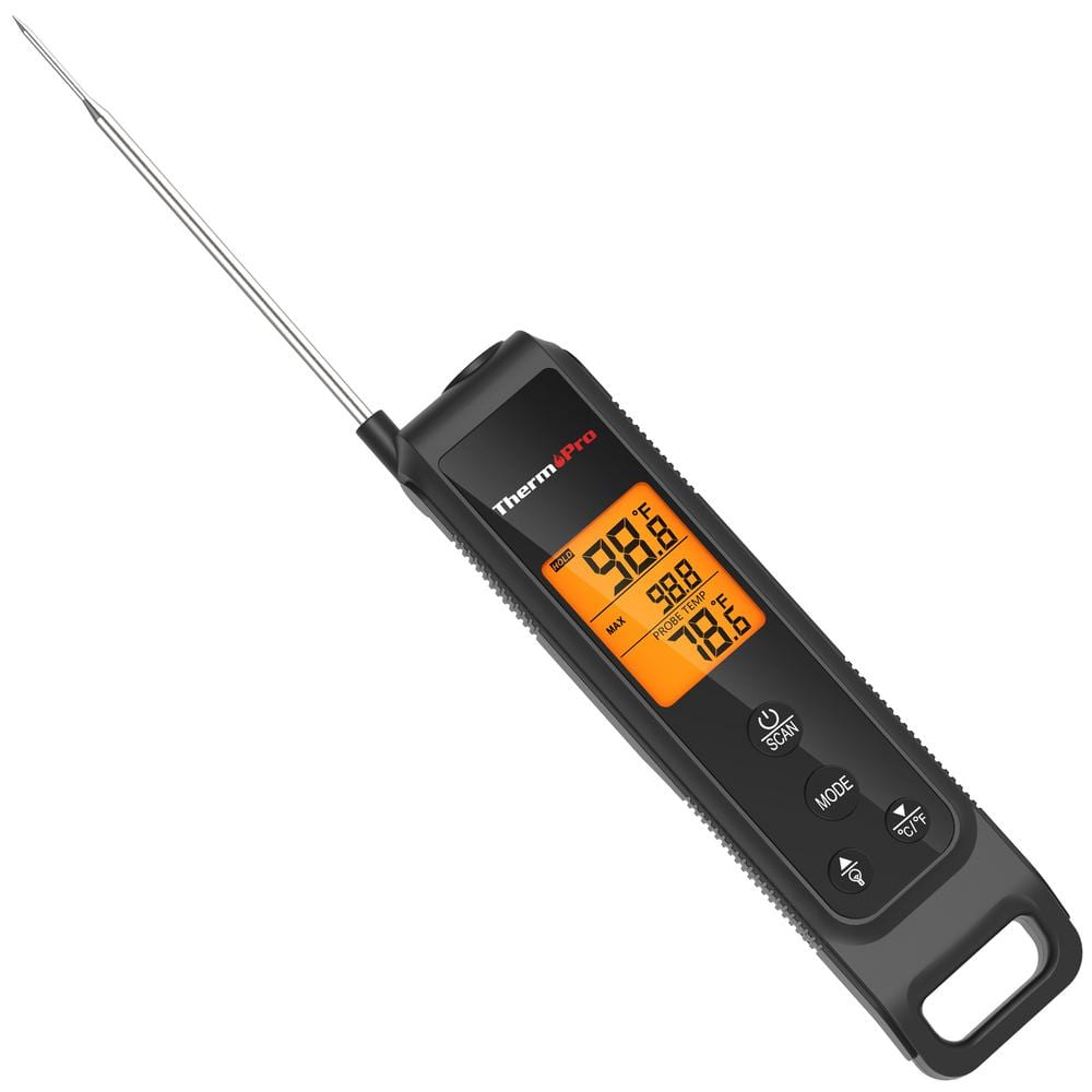 2 in 1-Infrared and Instant Read Thermometer - Hercitys