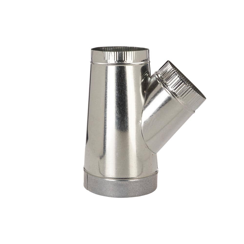 12 in. x 10 in. x 6 in. Galvanized Steel Wye - Hercitys