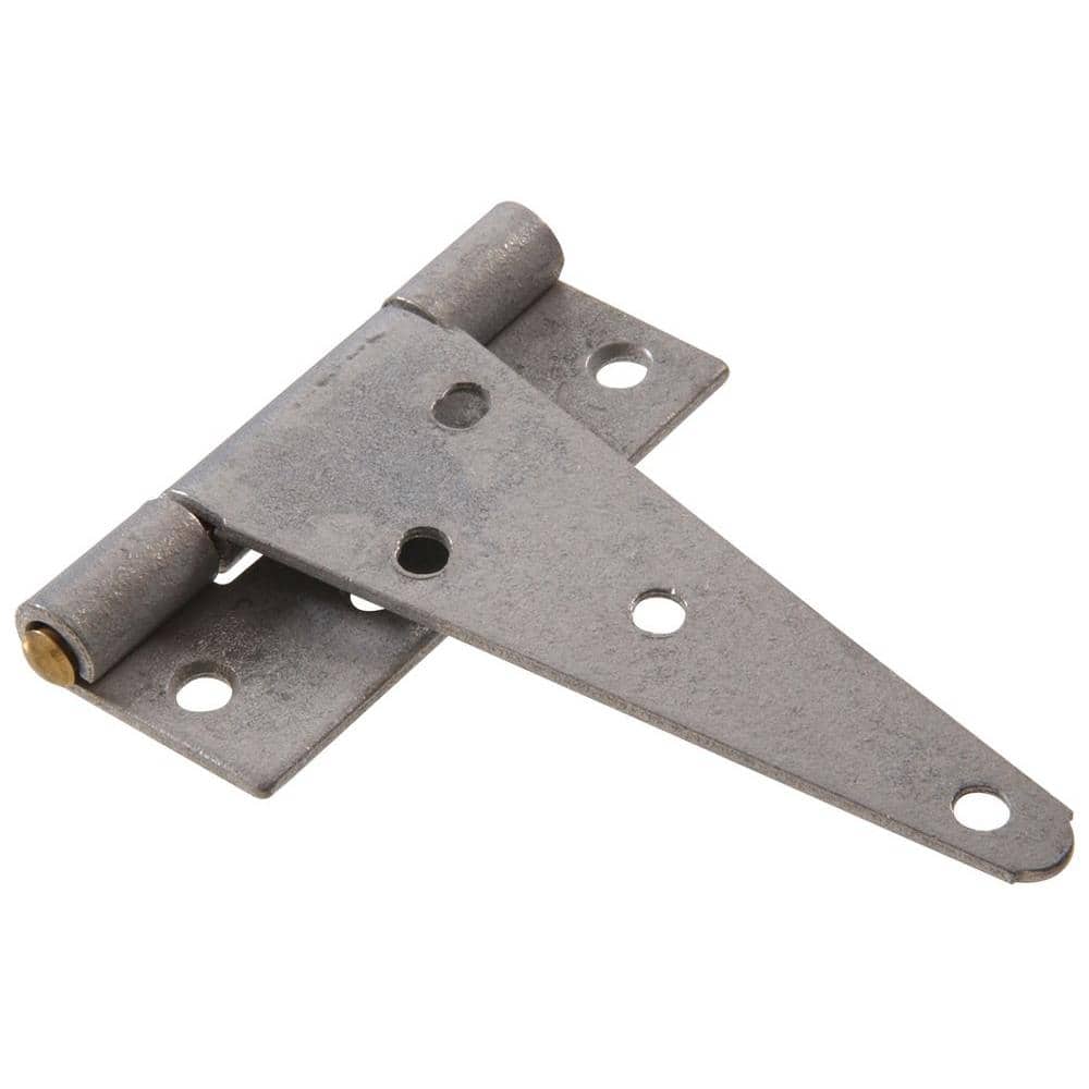 5 in. Heavy T-Hinge in Galvanized (5-Pack) - Hercitys
