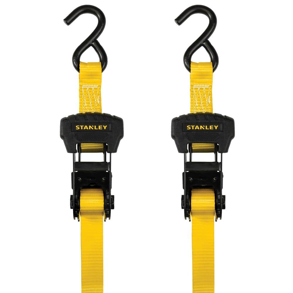 1.25 in. x 16 ft. / 3000 lbs. Break Strength Ratchet Straps (2-Pack) - Hercitys