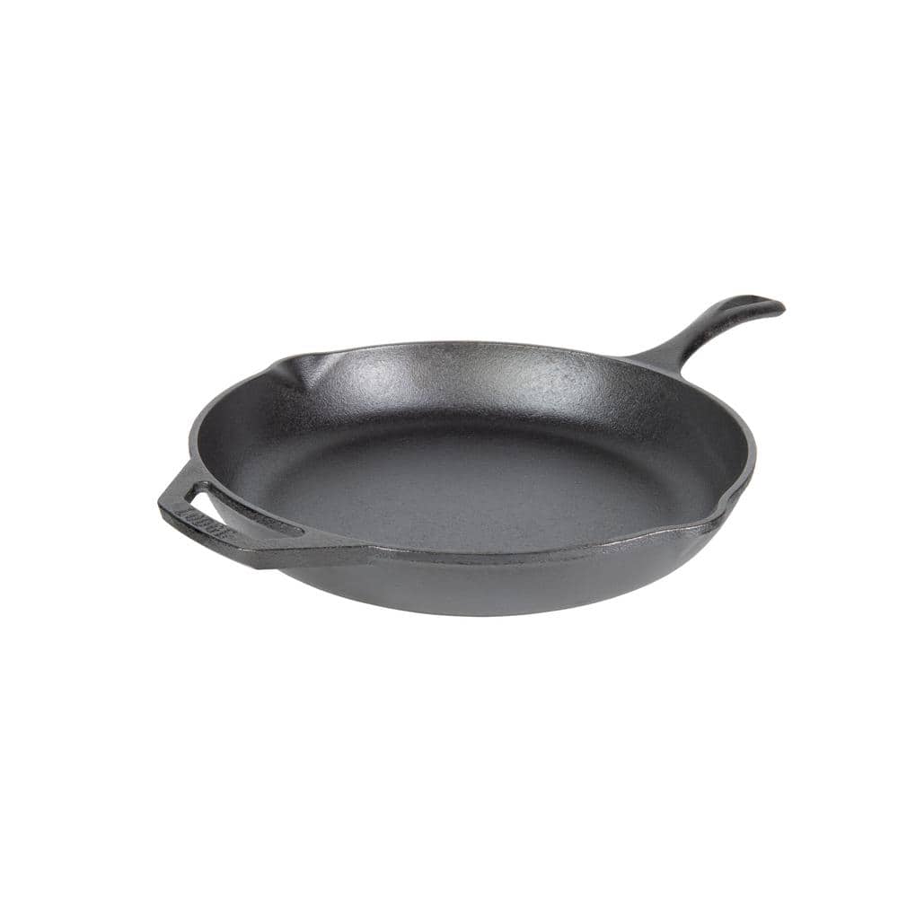 12 in. Cast Iron Chef Style Skillet - Hercitys