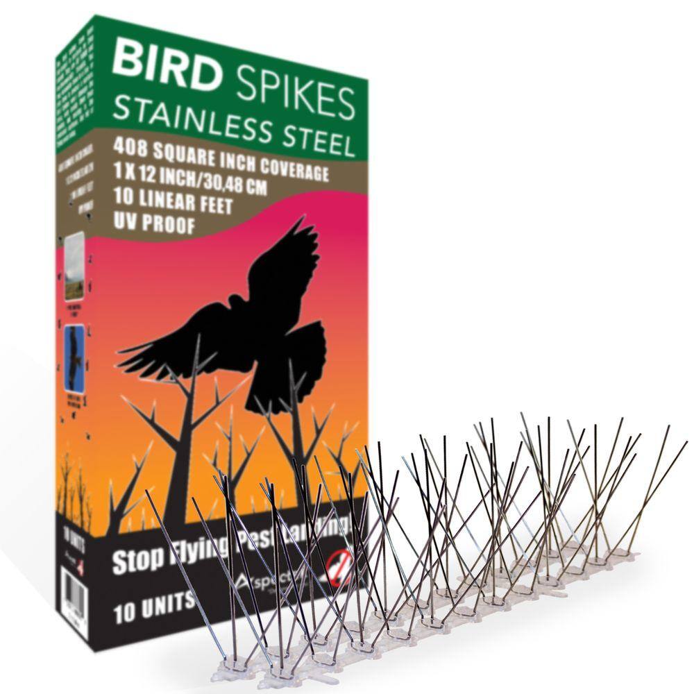 10 ft. Stainless Steel Bird Spikes - Hercitys