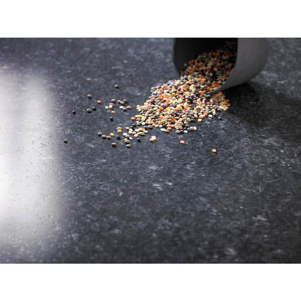 4 ft. x 8 ft. Laminate Sheet in Midnight Stone with Premiumfx Etchings Finish - Hercitys