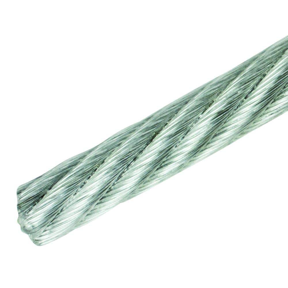 5/16 in. x 150 ft. Galvanized Vinyl Coated Wire Rope - Hercitys
