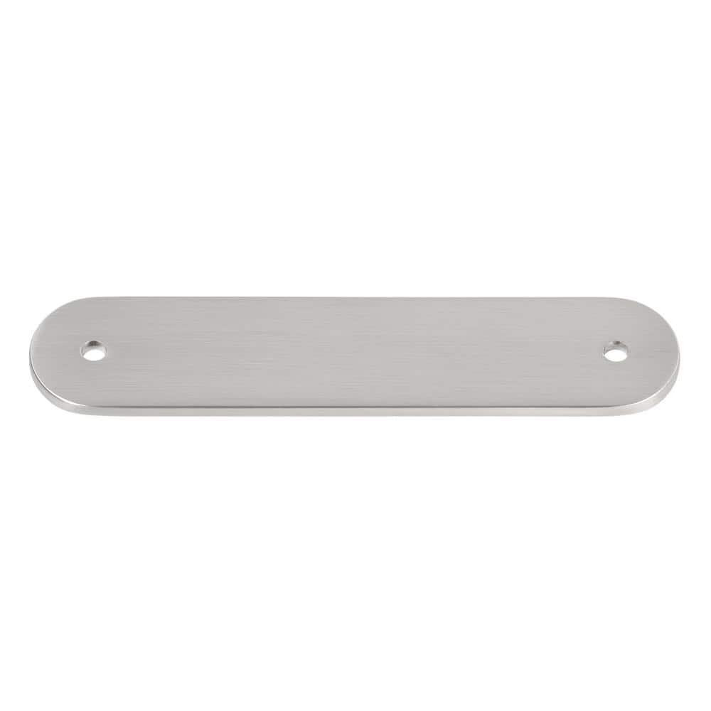 4-3/4 in. Rounded Cabinet Backplate 3-3/4 in. Center to Center, 5343-96-SN - Hercitys