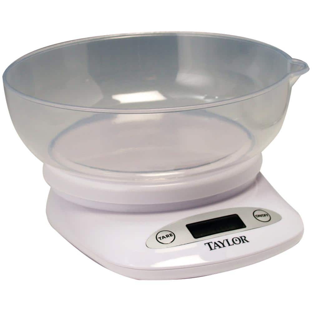 4.4lb-Capacity Digital Kitchen Scale with Bowl - Hercitys