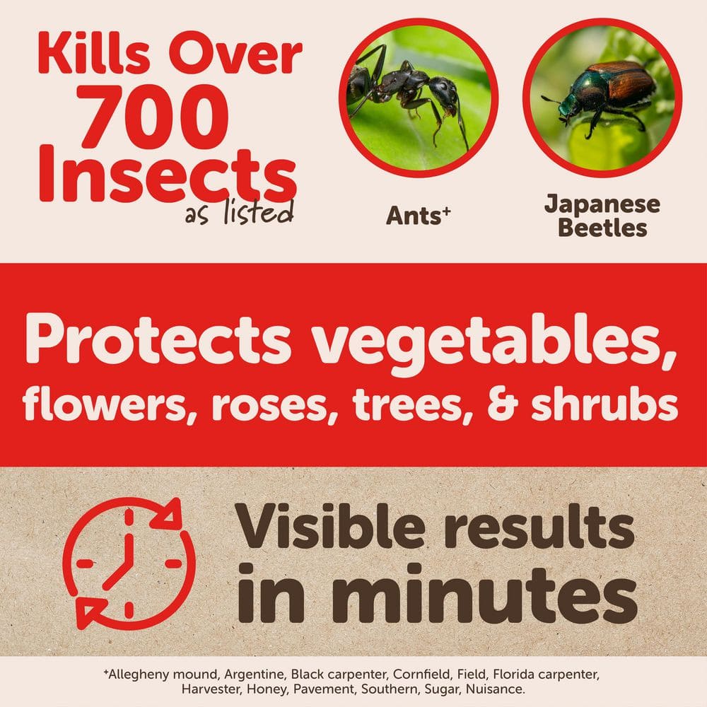 32 oz. Outdoor Lawn and Garden Insect Killer Ready-To-Use - Hercitys