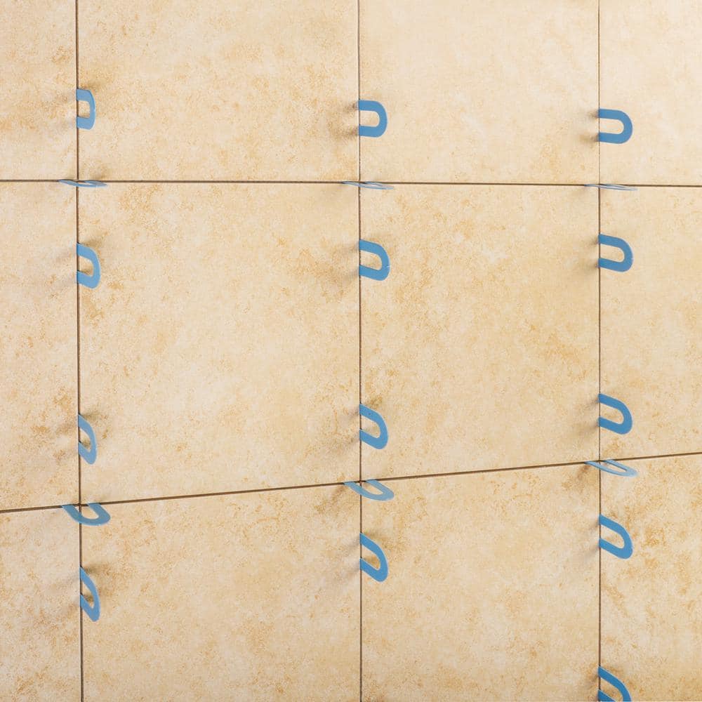 1/16 in. Horseshoe Shim Tile Spacers for Marble Granite and Stone Floor and Wall Installations (200-Pack) - Hercitys