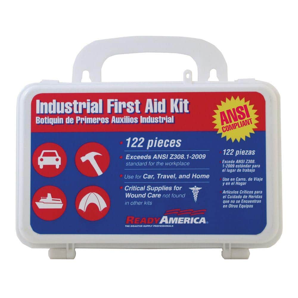 122-Piece Industrial First Aid Kit (4-Pack) - Hercitys