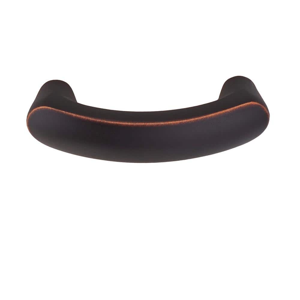 10-Pack Selma 2 in. (51 mm) Center-to-Center Modern Oil Rubbed Bronze Arched Drawer Pull - Hercitys