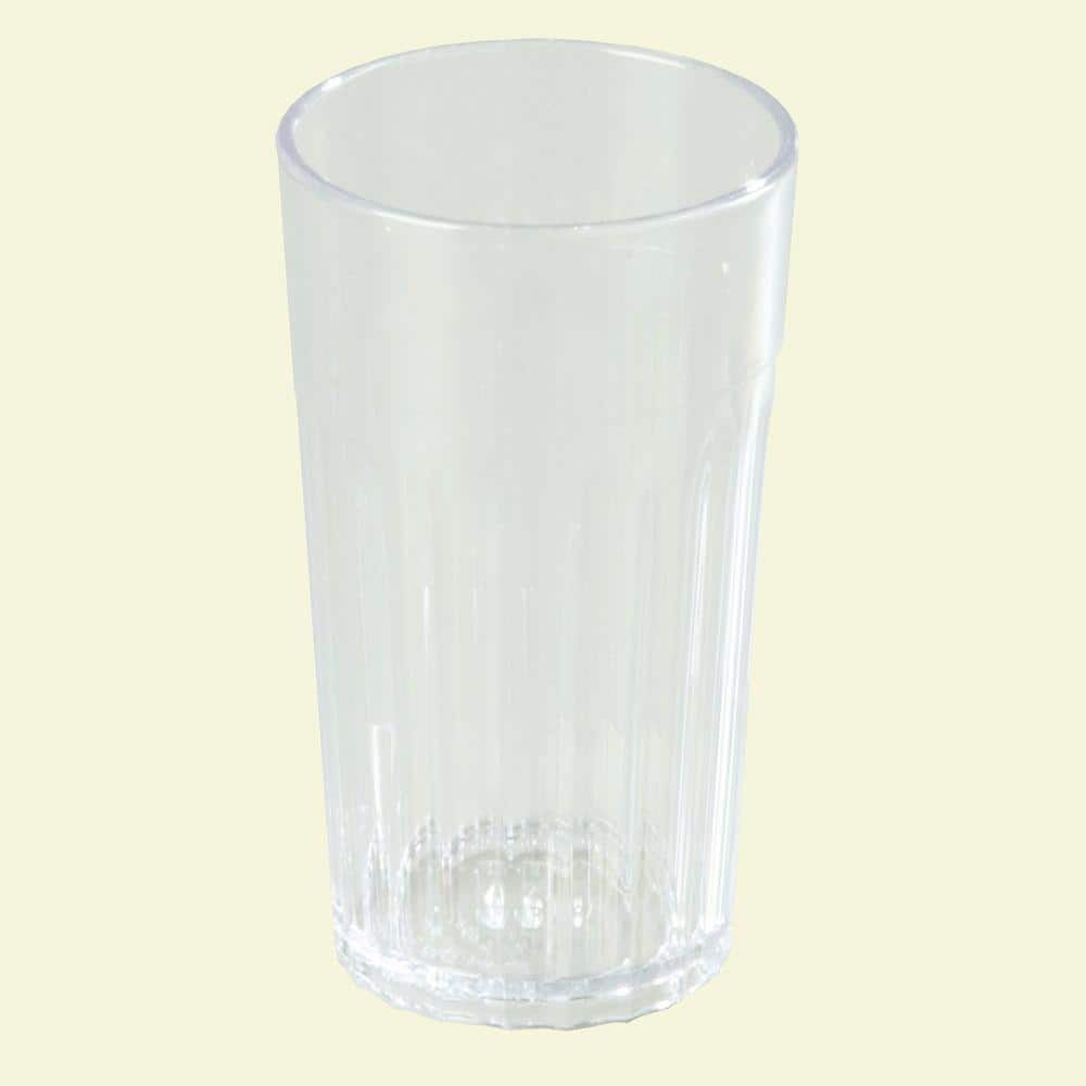 4 oz. SAN Plastic Tumbler in Clear (Case of 144) - Hercitys