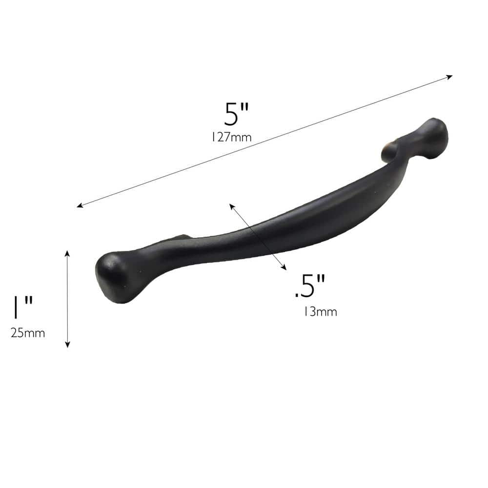 3 3/4 in. (95.25 mm.) Center-to-Center Oil Rubbed Bronze Cabinet Drawer Bar Pull Value Pack (10 per Pack ) - Hercitys