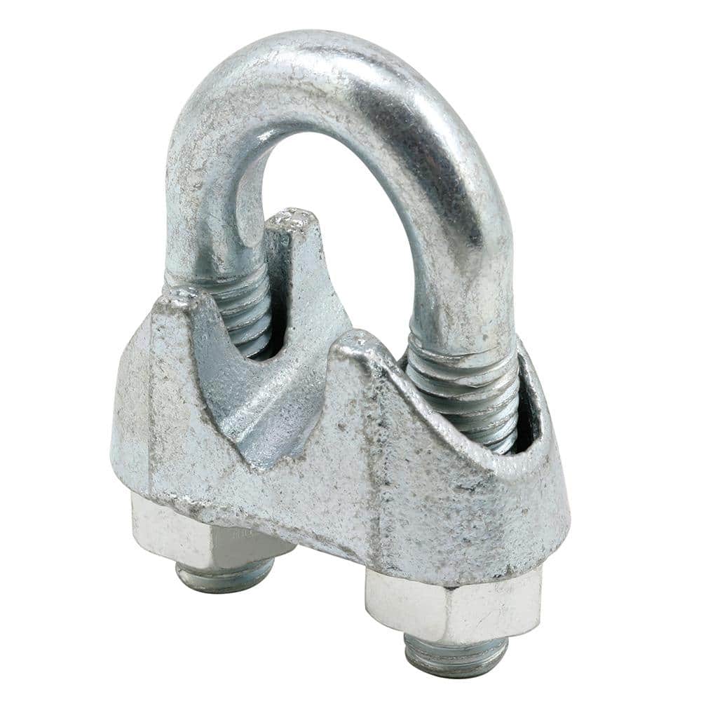 1/2 in. Galvanized Cable Clamp (2-pack) - Hercitys