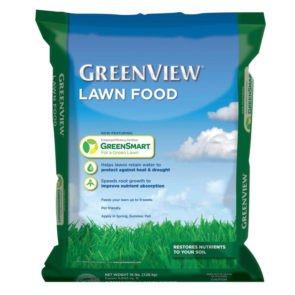 16 lbs. Lawn Food, Covers 5,000 sq. ft. (22-0-4) - Hercitys