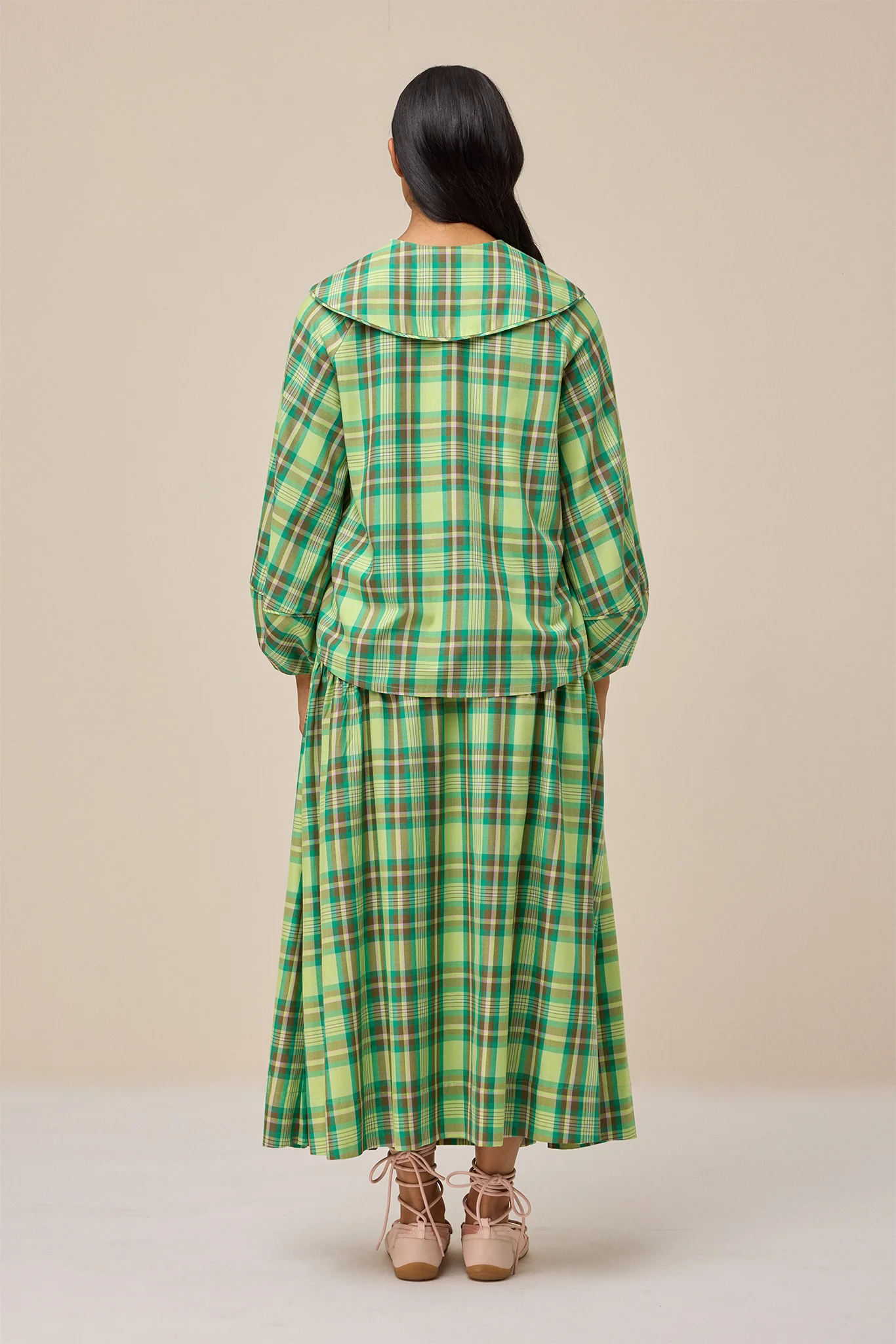 MATILDA SKIRT - PICNIC PLAID - Hercitys