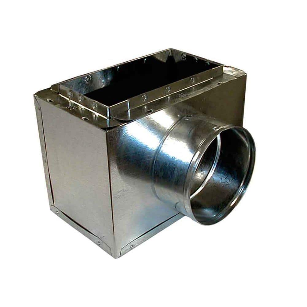 12 in. x 6 in. to 7 in. Tall Insulated Register Box Side Outlet – R4 - Hercitys