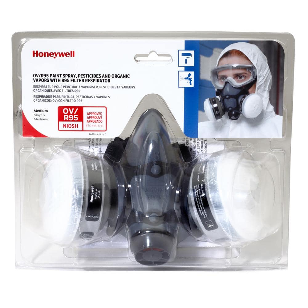5500 Half Mask Paint and Pesticides Elastomeric Medium Respirator - Hercitys