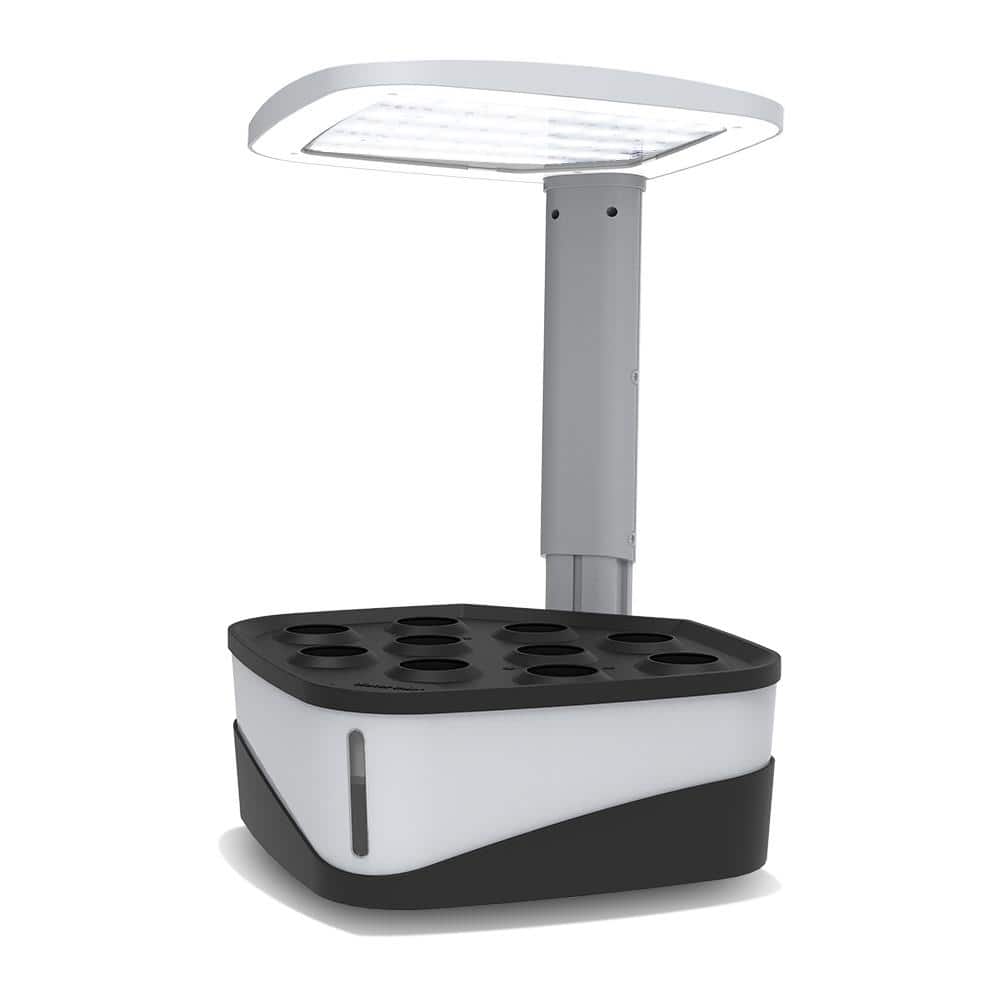 20 in. 37-Watt Integrated Full Spectrum LED Non-Dimmable Indoor Table Top Plant Grow Light Fixture Daylight - Hercitys