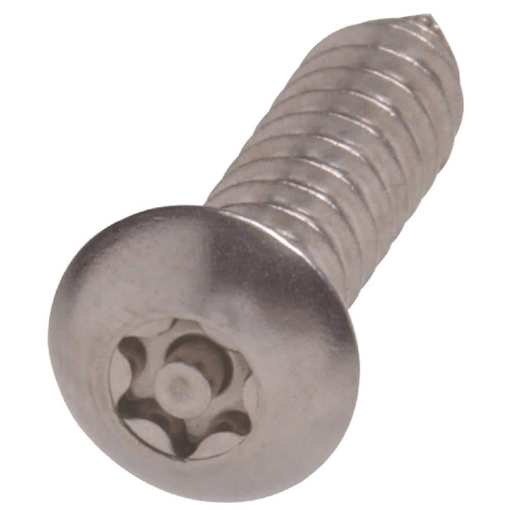#10 1-1/4 in. Star Button-Head Sheet Metal Screws (10-Pack) - Hercitys