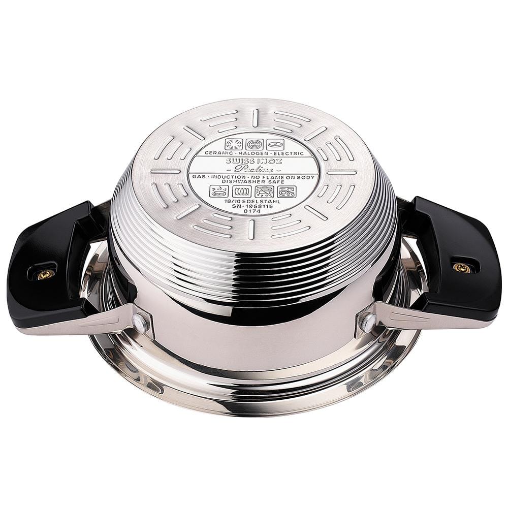 18-Piece Stainless Steel Cookware Set, Induction Compatible - Hercitys