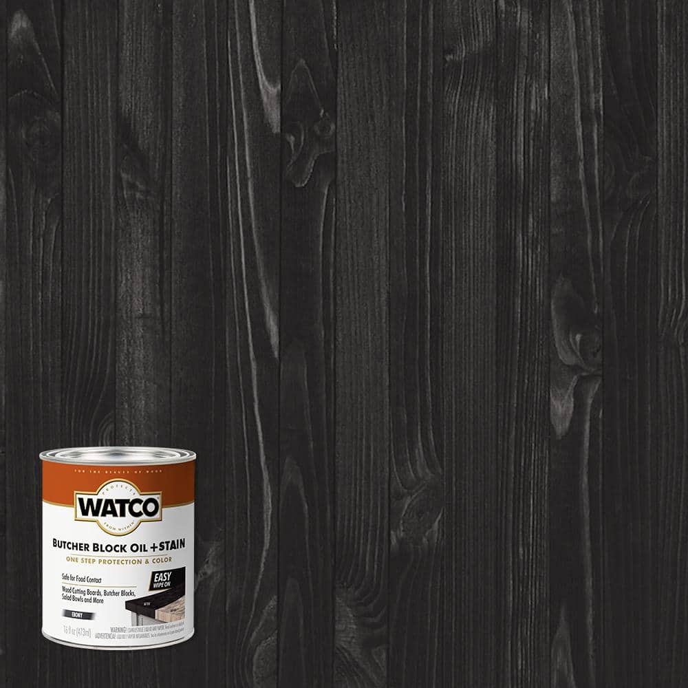 1 Pint Butcher Block Oil in Ebony - Hercitys