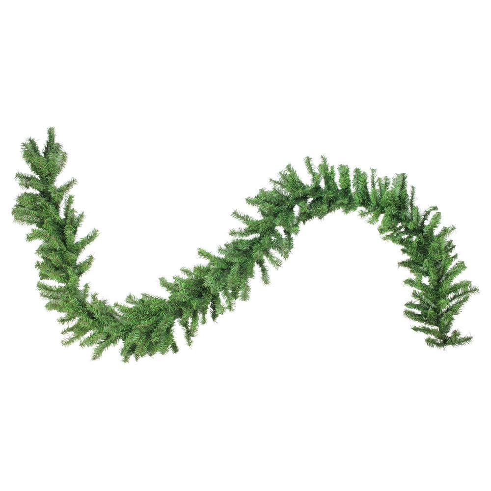 100 ft. x 12 in. Commercial Length Unlit Canadian Pine Artificial Christmas Garland - Hercitys