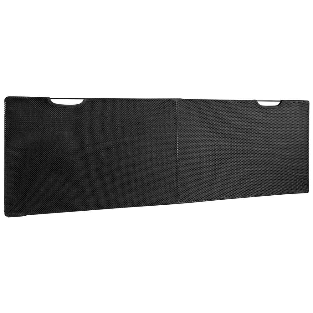 42 in. Black Under Writing Desk Privacy Panel - Hercitys