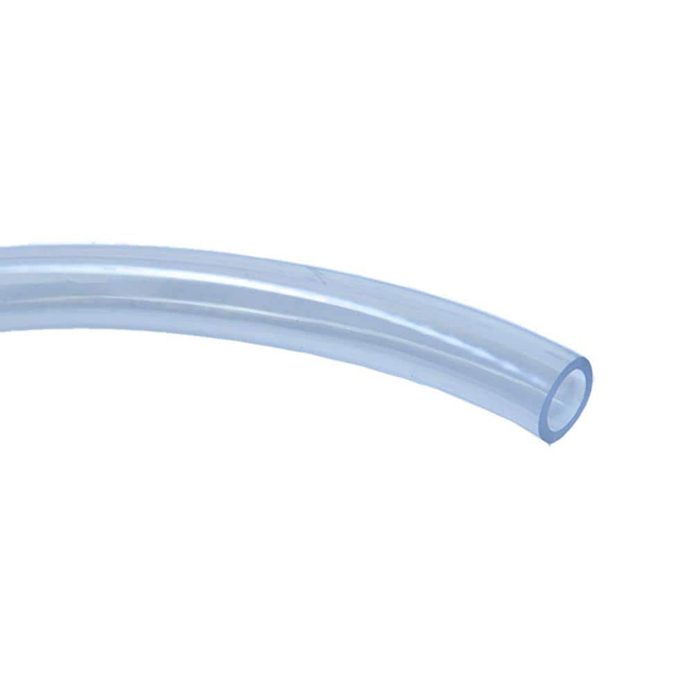 5/8 in. I.D. x 7/8 in. O.D. x 10 ft. Clear Vinyl Tubing - Hercitys