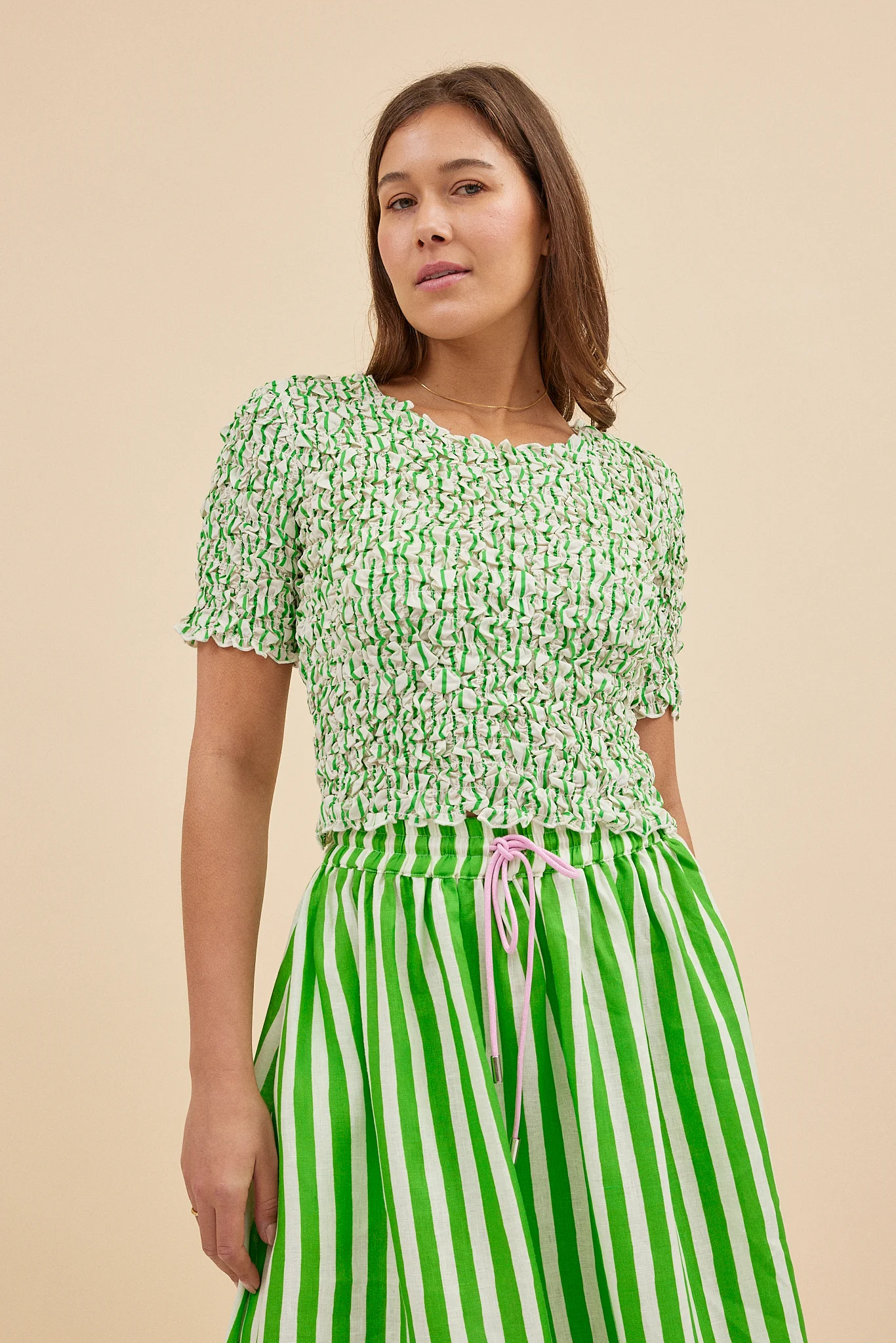 POPCORN TOP - FLORAL WRAP - Hercitys