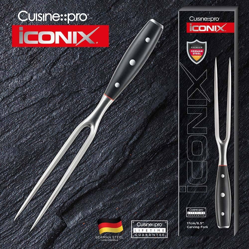 ICONIX 6.5 in. Stainless Steel Full Tang Carving Knife - Hercitys