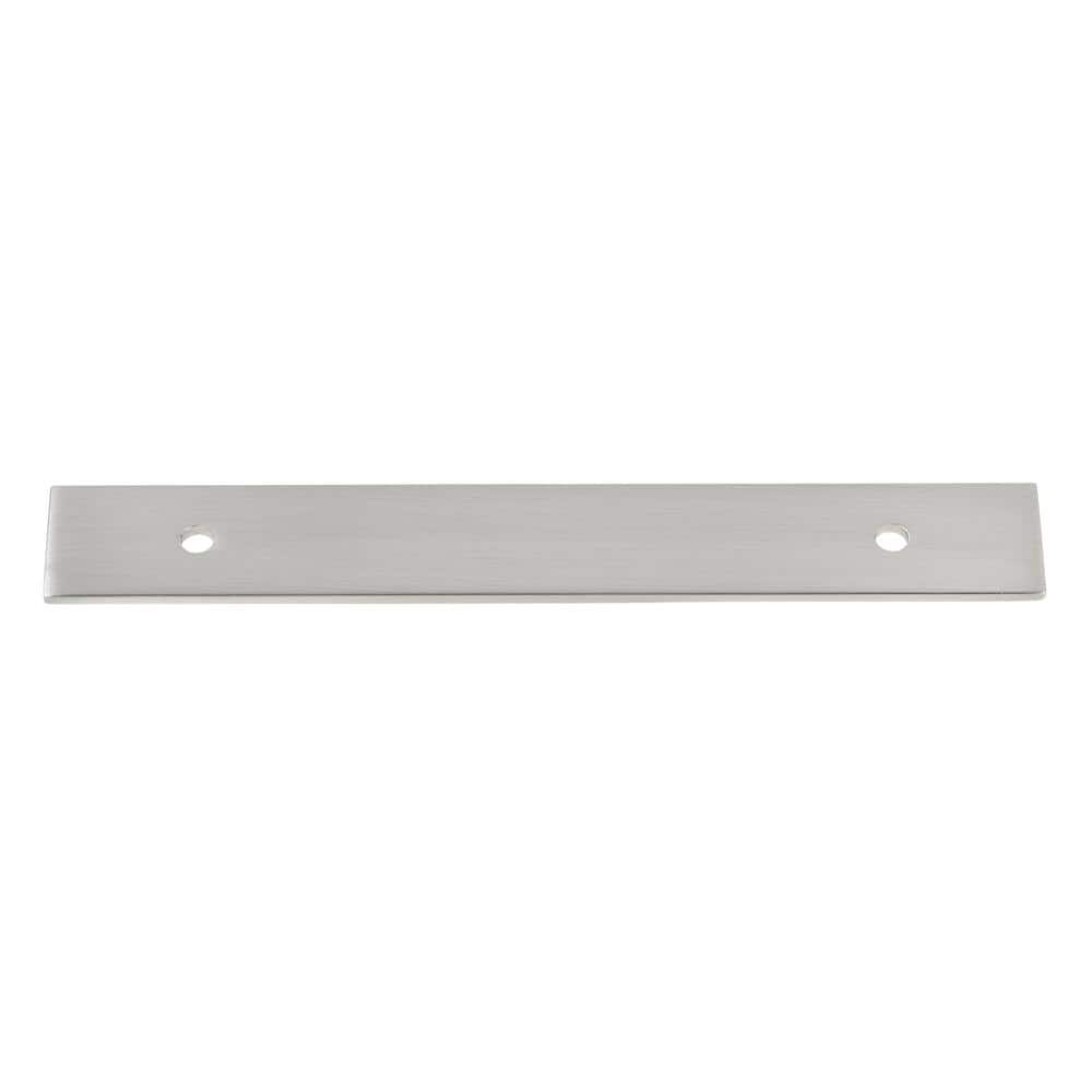 7-1/4 in. Squared Cabinet Backplate 5-1/16 in. Center to Center, 7342-128-SN - Hercitys