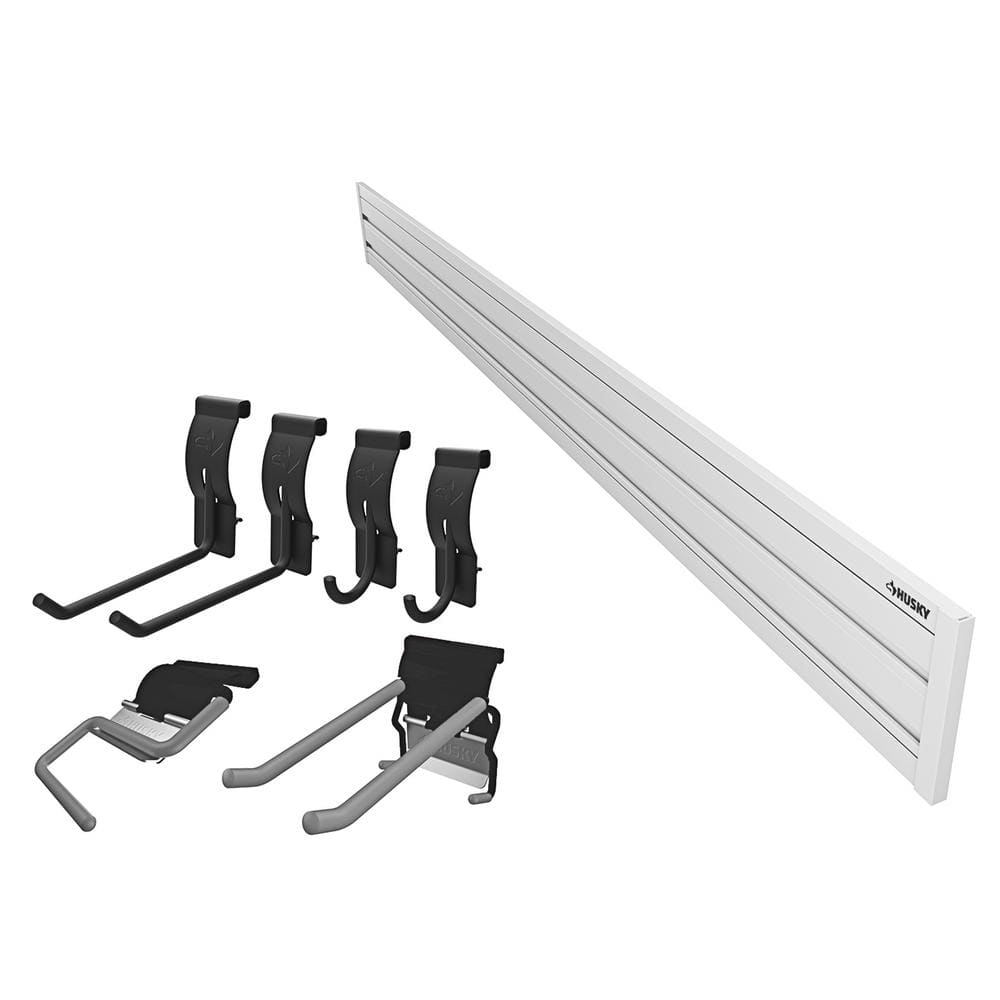 Garage Slat Wall Starter Kit (8-Piece) - Hercitys