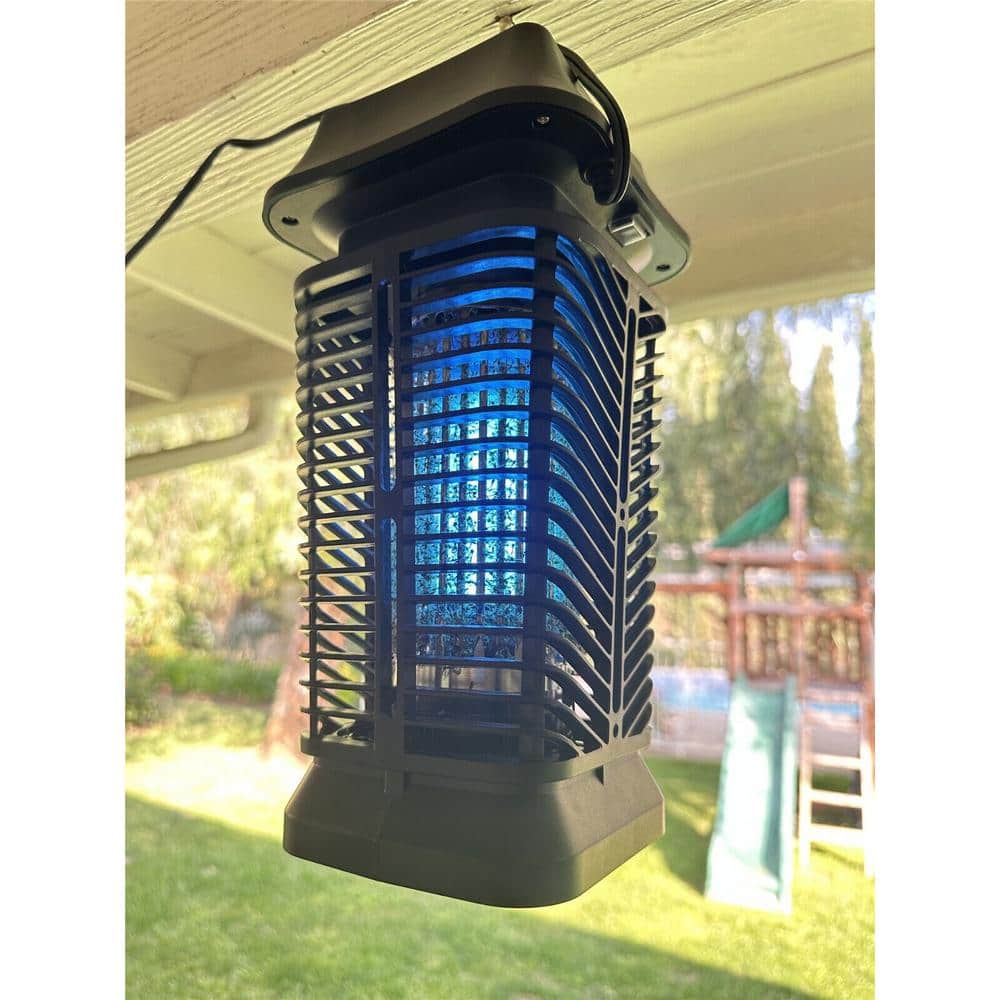 Indoor/Outdoor 4000-Volt Mosquito Killer Lawn Insect Control Trap with Electronic Light Trap Lamp Fly Bug Zapper - Hercitys