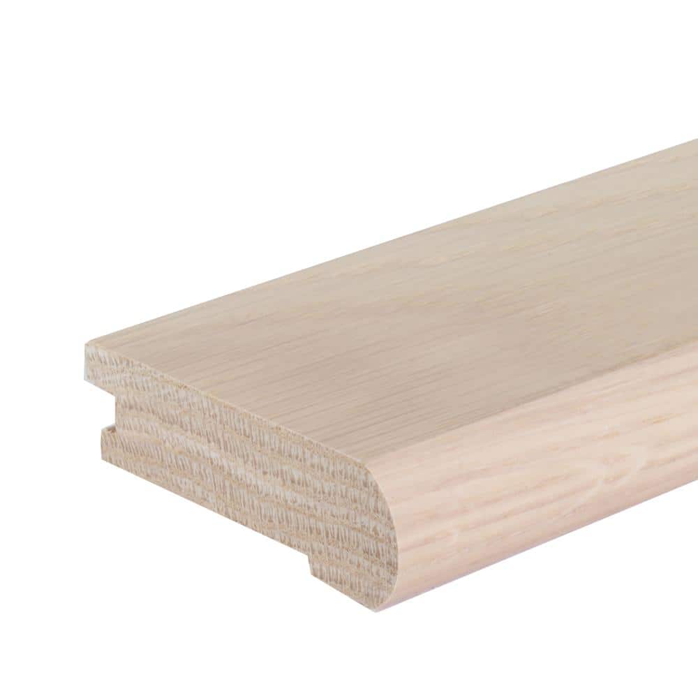 Quinn 0.75 in. T x 2.78 in. W x 78 in. L Hardwood Stair Nose - Hercitys