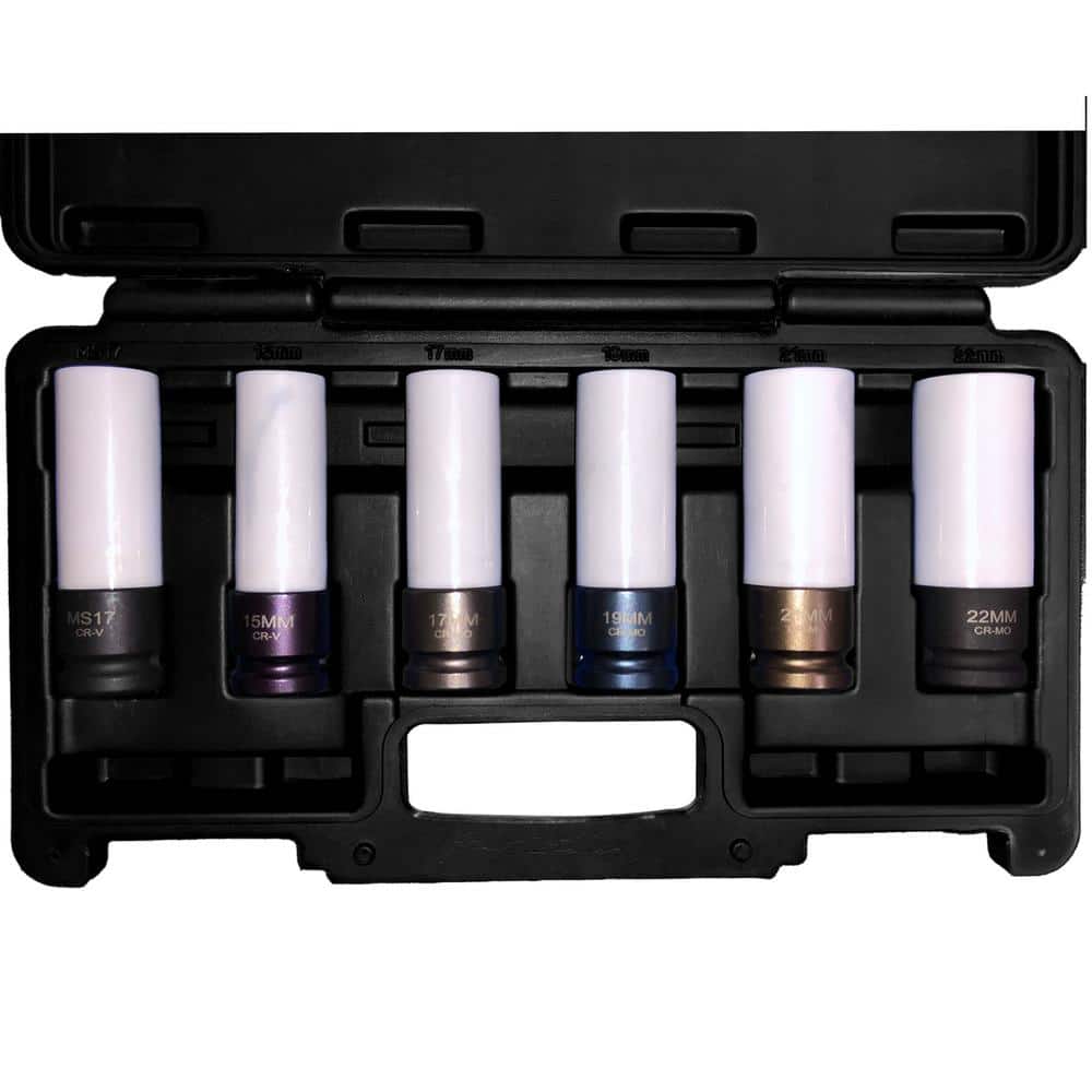 Pro Series 1/2 in. Drive Automotive 6-Piece Socket Set with MS17 Socket for Mercedes Vehicles - Hercitys