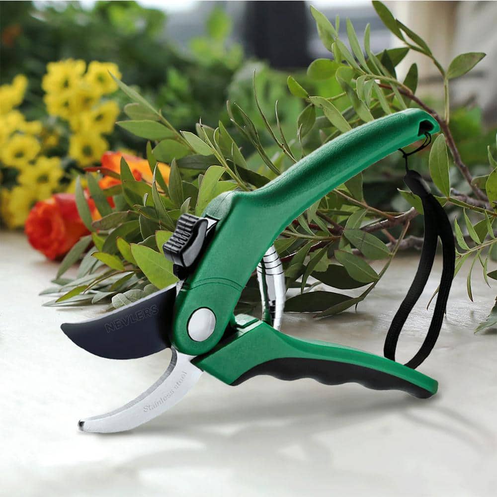 Professional Stainless Steel Heavy-Duty Garden Bypass Pruning Shears - Hercitys