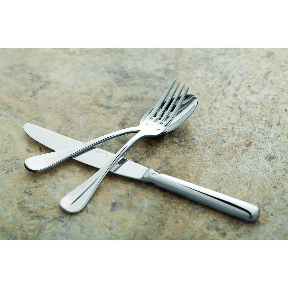 Scarlatti 18/10 Stainless Steel Round Bowl Soup Spoons (Set of 12) - Hercitys