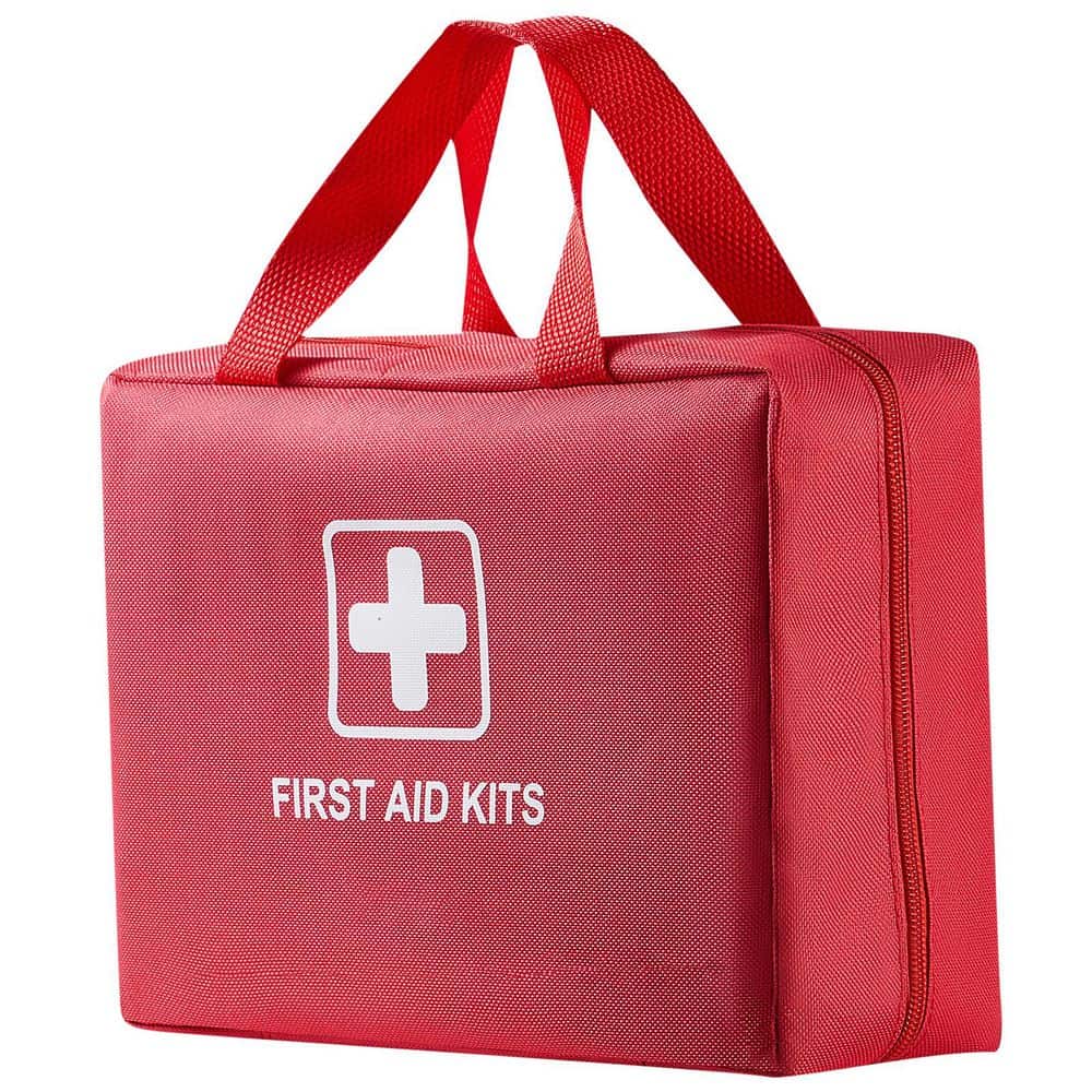 First Aid Kit 420 Pcs 600D Nylon Large Survival First Aid Bag Emergency Medical Supplies - Hercitys
