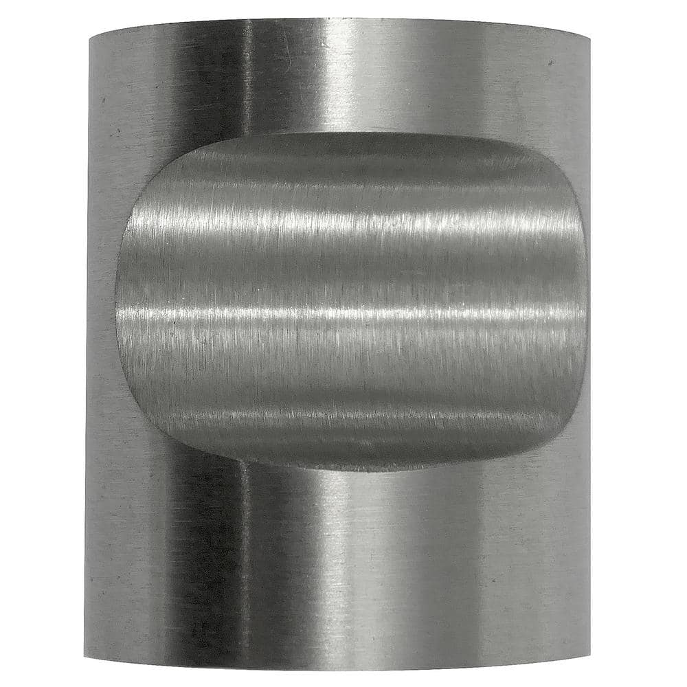 Brickell 1-1/4 in. Stainless Steel Geometric Cabinet Knob - Hercitys